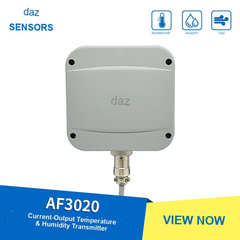 AF3020 Duct-Mounted Temperature and Humidity Transmitter, No Display, 4–20 mA